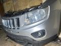 Ноускат Jeep Compass 10-16г Джип Компасс Фары Бампер телевизор морда носик за 300 000 тг. в Караганда – фото 5