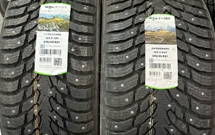 Шины Ikon 275/40-315/35R21 AUTOGRAPH ICE 9 за 1 000 000 тг. в Алматы