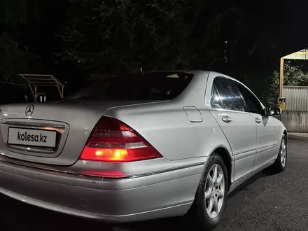 Mercedes-Benz S 320 2000 года за 4 990 000 тг. в Тараз – фото 6