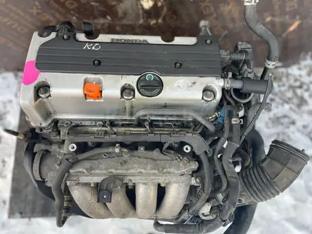 Двигатель (двс мотор) к24 на Honda Element (хонда элемент) 2.4 л за 119 400 тг. в Алматы – фото 2