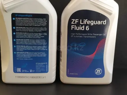 Масло трансмиссионное синтетическое "ZF Lifeguard Fluid 6HP" за 10 000 тг. в Астана