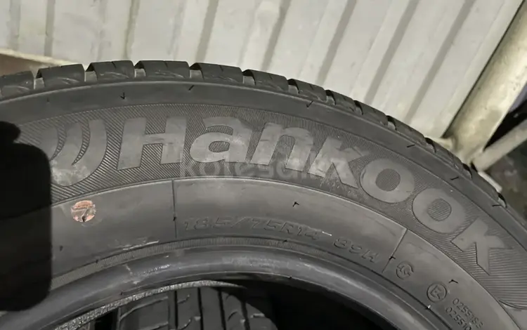 Новые летние 185/75/14 от фирмы Hankook от Кобальта год 2024! за 100 000 тг. в Тараз