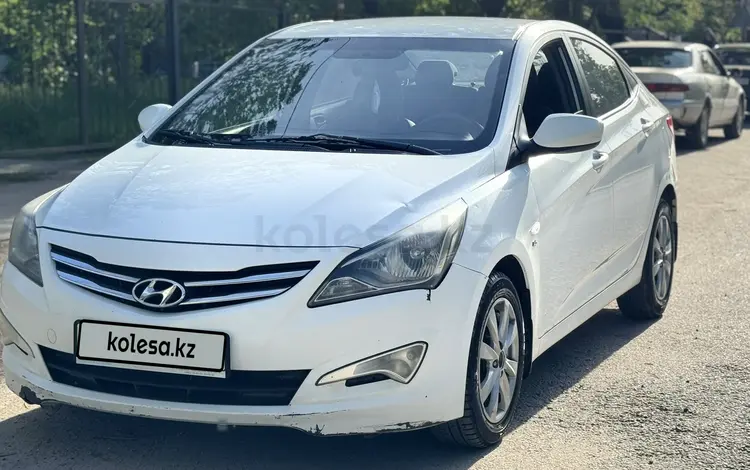 Hyundai Accent 2014 годаүшін4 300 000 тг. в Алматы