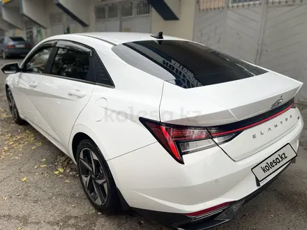 Hyundai Elantra 2022 года за 13 000 000 тг. в Тараз – фото 6