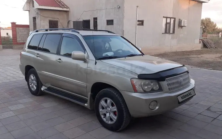 Toyota Highlander 2002 года за 6 600 000 тг. в Казалинск