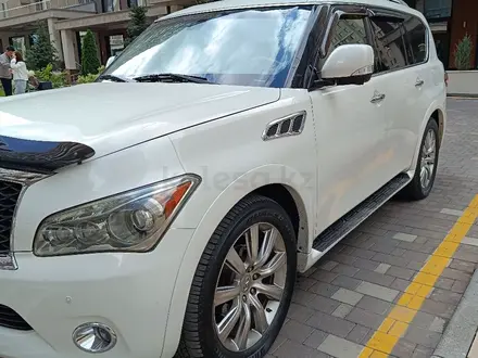 Infiniti QX56 2011 года за 10 250 000 тг. в Алматы – фото 3