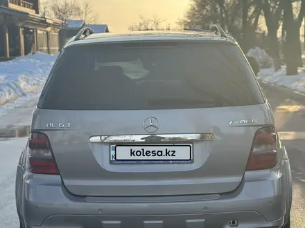 Mercedes-Benz ML 63 AMG 2006 года за 13 000 000 тг. в Алматы – фото 7