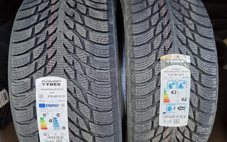 Nokian Hakkapelita R3 275/45 R21 V 315/40 R21 BMW X7 Mercedes GLEүшін850 000 тг. в Алматы