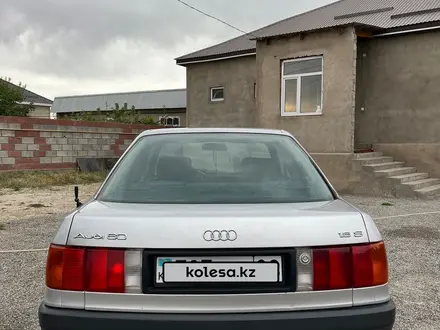 Audi 80 1991 года за 1 900 000 тг. в Тараз – фото 5