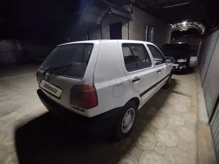 Volkswagen Golf 1993 года за 1 500 000 тг. в Тараз – фото 4