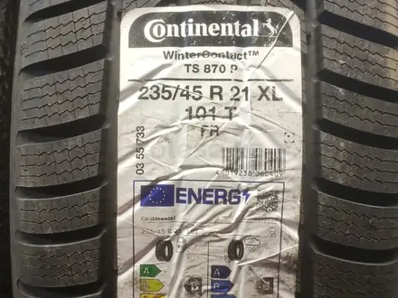 Continental ContiWinterContact TS 870 235/45 R21 и 255/40 R21 за 950 000 тг. в Алматы – фото 6