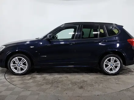 BMW X3 2014 года за 9 990 000 тг. в Астана – фото 8