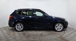 BMW X3 2014 года за 9 990 000 тг. в Астана – фото 4