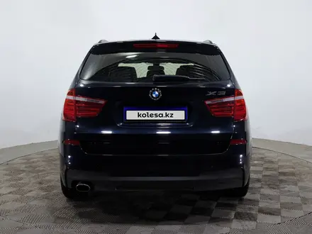 BMW X3 2014 года за 9 990 000 тг. в Астана – фото 6