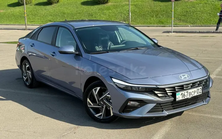 Аренда авто Прокат авто без водителя свежий Hyundai Elantra 24 пробег 3500 в Алматы