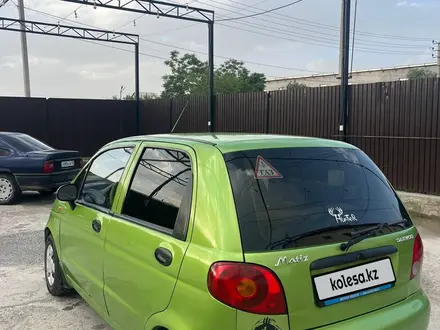 Daewoo Matiz 2007 года за 1 300 000 тг. в Туркестан – фото 8