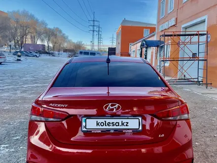 Hyundai Accent 2019 года за 7 550 000 тг. в Костанай – фото 4