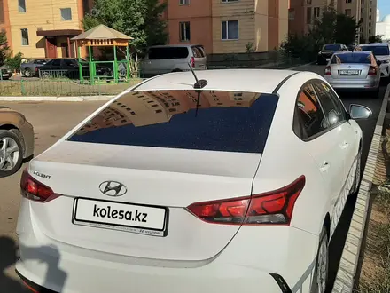 Hyundai Accent 2021 года за 7 100 000 тг. в Астана – фото 9