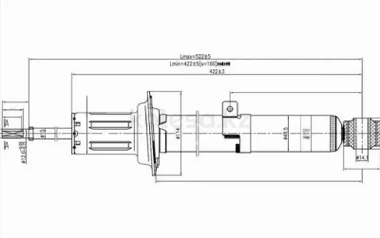 Стойка передняя LH за 17 600 тг. в Павлодар