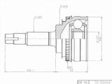 Шрус (Спереди за 26 650 тг. в Караганда