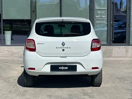 Renault Sandero 2019 года за 4 390 000 тг. в Кызылорда – фото 4