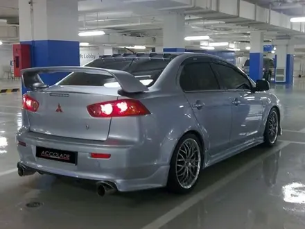 Накладки Zodiac на Mitsubishi Lancer X (Lancer 10) за 30 000 тг. в Алматы – фото 6