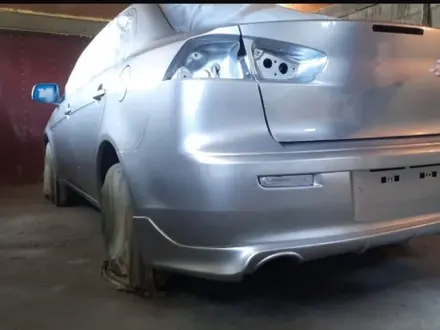 Накладки Zodiac на Mitsubishi Lancer X (Lancer 10) за 30 000 тг. в Алматы – фото 4