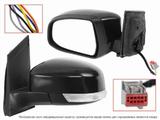 Зеркало FORD FOCUS II 08-11 LH регулировка, обогрев, поворот, 6 контактов за 24 700 тг. в Алматы