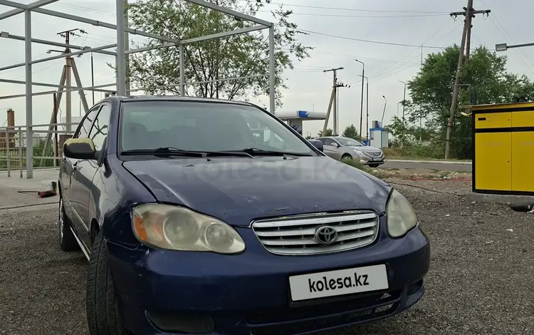 Toyota Corolla 2003 годаүшін2 700 000 тг. в Алматы