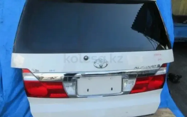 Крышка багажника в сборе Toyota Alphard MNH10үшін150 000 тг. в Караганда