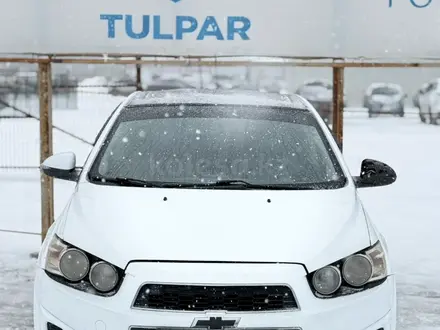 Chevrolet Aveo 2013 года за 3 700 000 тг. в Караганда – фото 2