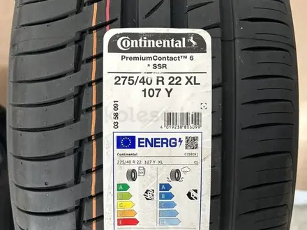 Continental Premium Contact 6 SSR 275/40 R22 315/35 R22 за 450 000 тг. в Семей – фото 5