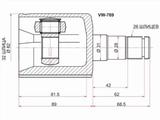 Шрус внутреннийүшін3 285 тг. в Караганда