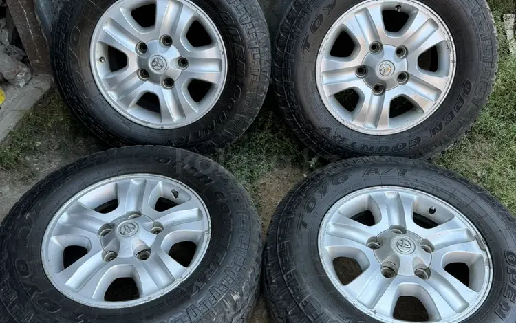 R17 Pcd 5/150 original с резиной 275/65/17 A/T за 180 000 тг. в Алматы