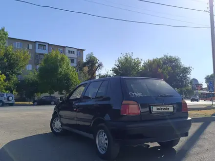 Volkswagen Golf 1994 года за 1 200 000 тг. в Тараз – фото 5