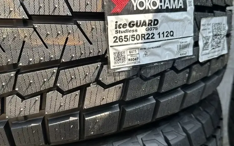 Yokohama Ice Guard SUV G075 265/50 R22 112Qүшін300 000 тг. в Алматы