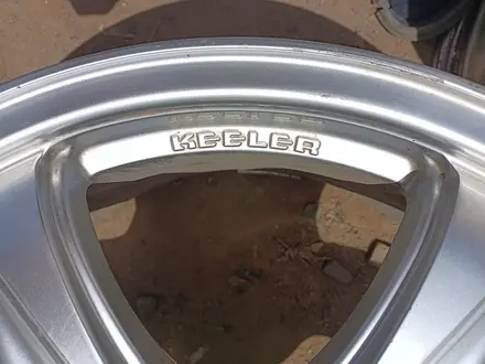 Легкосплавные диски "Weds Keeler" R18 на Toyota Land Cruiser 200 за 220 000 тг. в Астана – фото 6