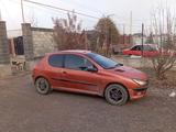 Peugeot 206 2001 годаүшін1 300 000 тг. в Алматы – фото 4