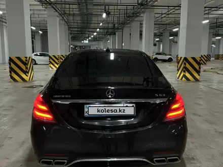 Mercedes-Benz S 63 AMG 2015 года за 30 000 000 тг. в Астана – фото 4