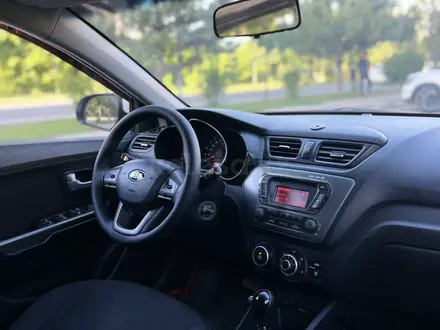 Kia Rio 2014 года за 4 700 000 тг. в Шымкент – фото 12