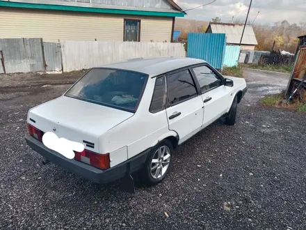 ВАЗ (Lada) 21099 1998 года за 500 000 тг. в Усть-Каменогорск – фото 5