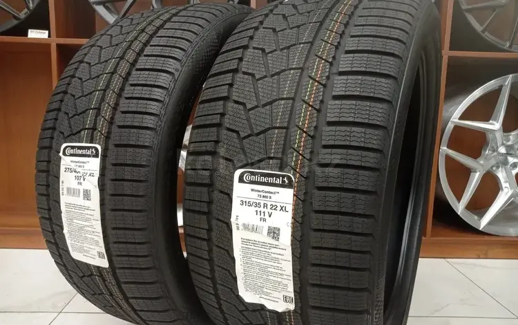 Continental ContiWinterContact TS 860S 275/40 R22 и 315/35 R22 за 1 300 000 тг. в Алматы