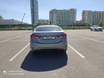 Hyundai Elantra 2013 года за 6 600 000 тг. в Астана – фото 10