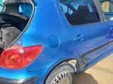 Peugeot 307 2005 года за 1 150 000 тг. в Актобе – фото 4