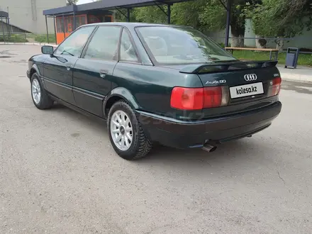 Audi 80 1993 года за 2 200 000 тг. в Тараз – фото 10