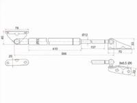 Амортизатор задней двери LHfor6 350 тг. в Павлодар