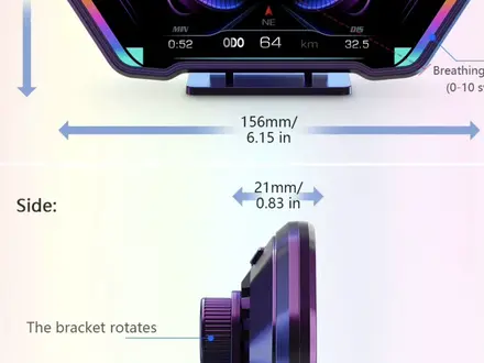 Монитор OBD, GPS, бортовая диагностика. за 17 000 тг. в Усть-Каменогорск – фото 3