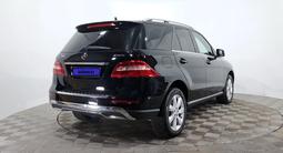 Mercedes-Benz ML 350 2013 годаүшін9 890 000 тг. в Астана – фото 5