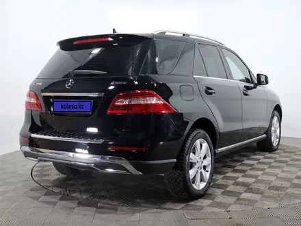 Mercedes-Benz ML 350 2013 года за 9 890 000 тг. в Астана – фото 5
