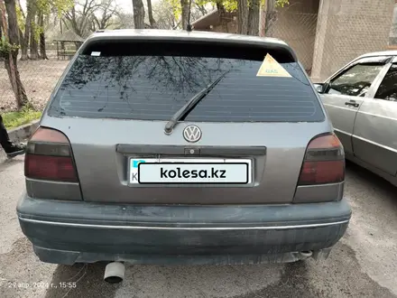 Volkswagen Golf 1993 года за 1 400 000 тг. в Алматы – фото 2